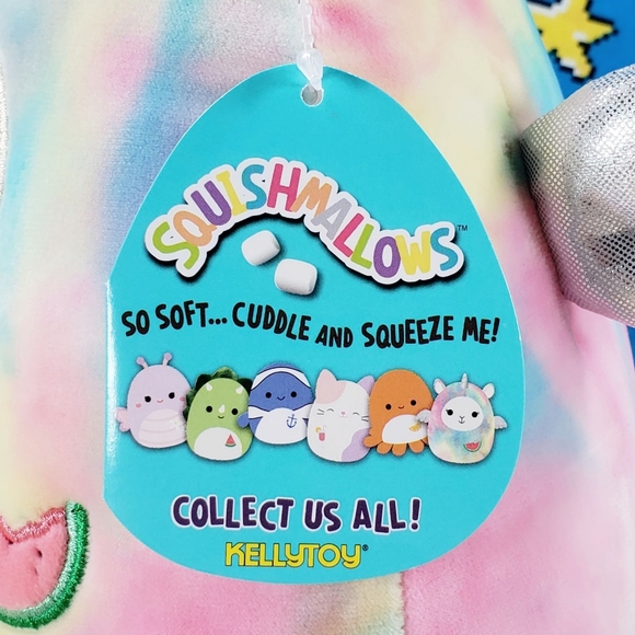 Squishmallow Lucy-May the Llama-Pegacorn 8" UltraSoft Fantasy Pal Toy Plush NWT - Picture 10 of 12